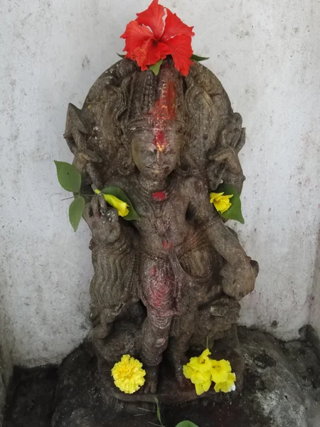 Guardian spirit protecting entrance of Shiva temple