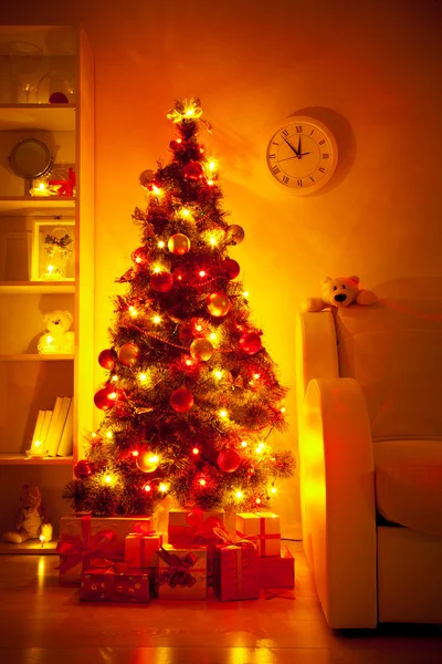 Presents under Christmas Tree