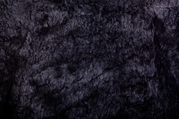 Black fur texture