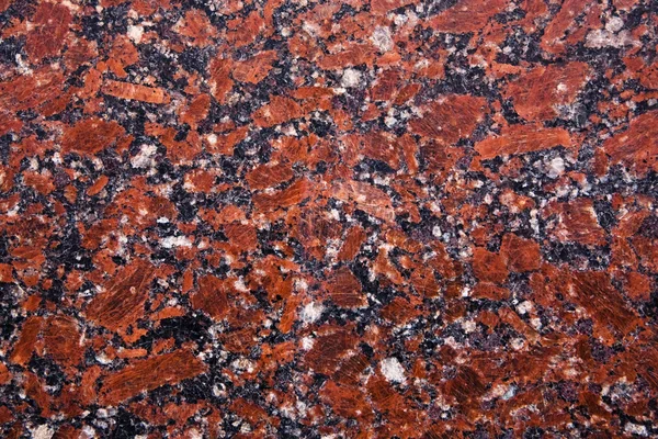 Red granite sample