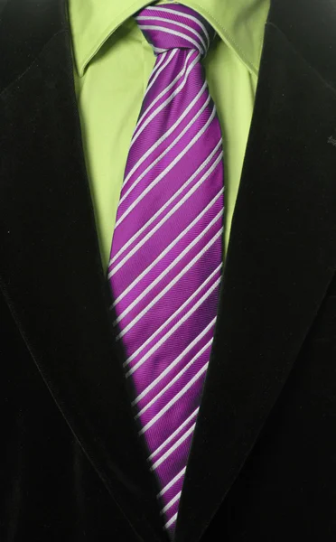 Purple tie