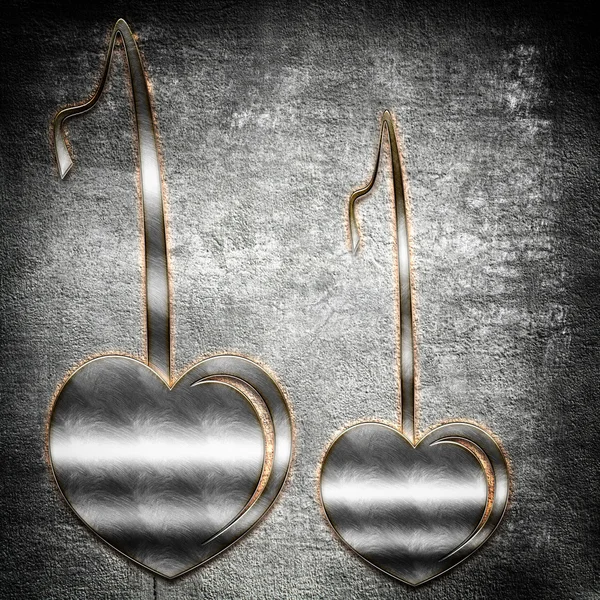 Metal hearts