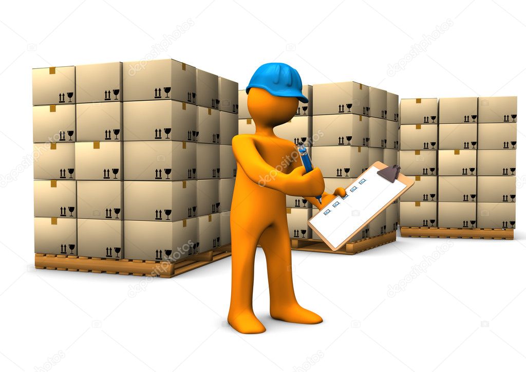 warehouse worker clipart - photo #6