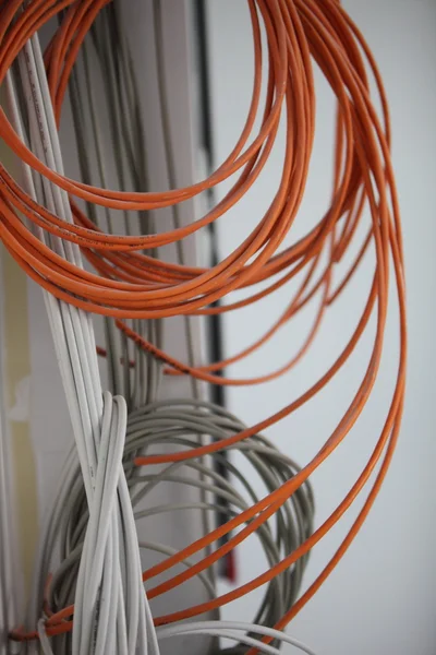 Coiled electric cable