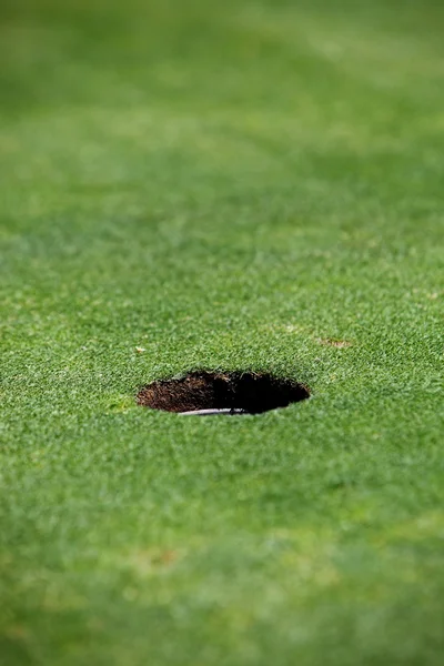 Hole on a golf course