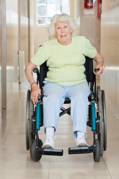Senior Woman Sitting In a Wheel Chair