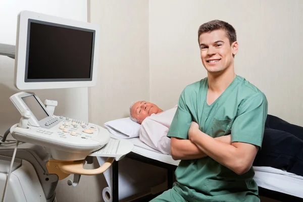 Ultrasound Technician in clinic