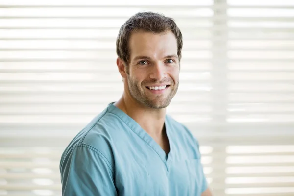Portrait Of Happy Male Nurse