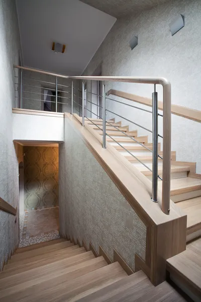 Staircase in a new house