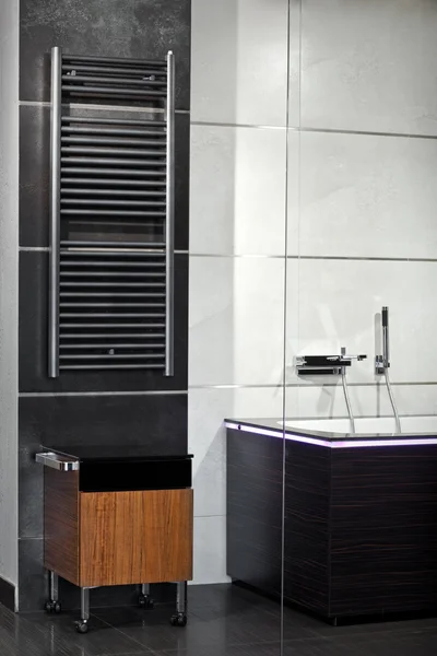 Bathroom interior in minimalism style