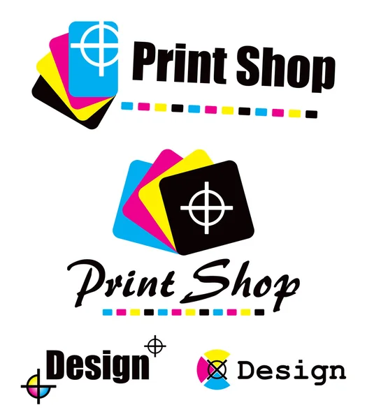 Cmyk 디자인의 세트 — 스톡 벡터 ©  oxygen64 #29359217