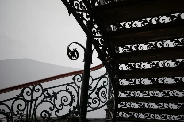 Staircase in old house