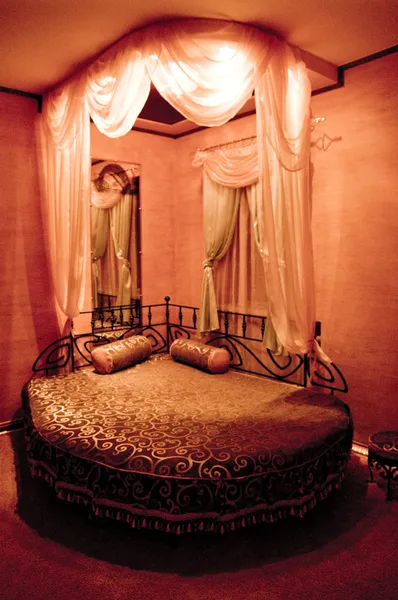 Oriental styled bedroom