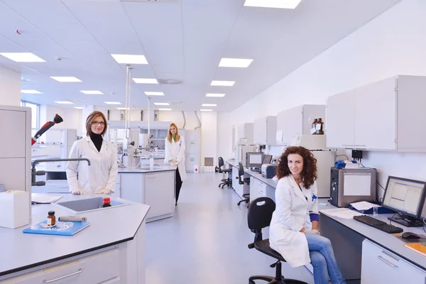 Scientists working at the laboratory