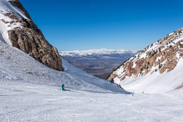 Snowy mountains in Spain (Masella)