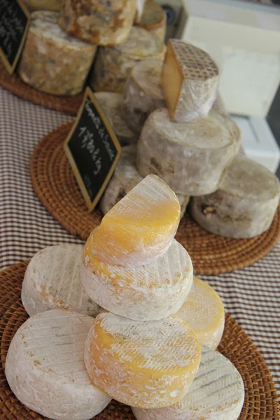 Cheese at a French market