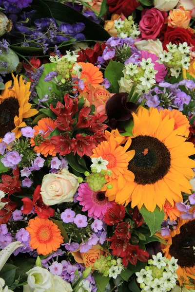 Colorful summer bouquet