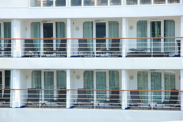 Cruise ship cabins