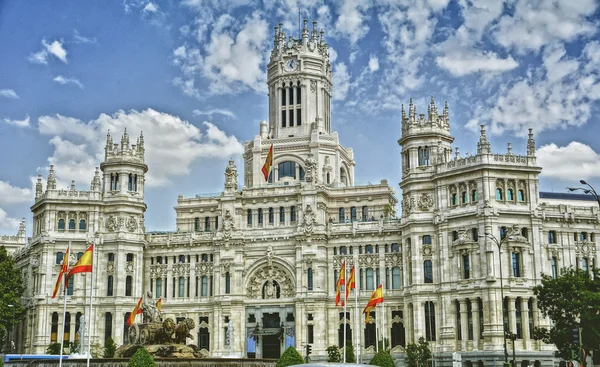 The Plaza de Cibeles in Madrid
