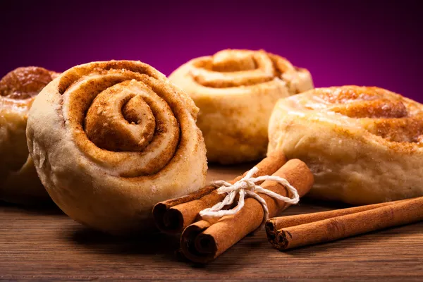 Sweet cinnamon rolls