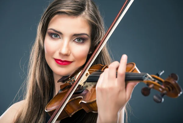 Woman playing violin