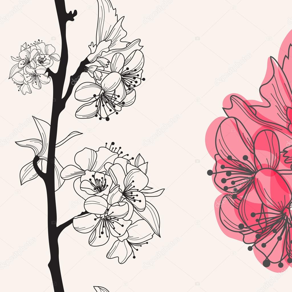 decorative cherry blossom stock vector 169 chantall 26771759 decorative cherry blossom stock vector 169 chantall 26771759