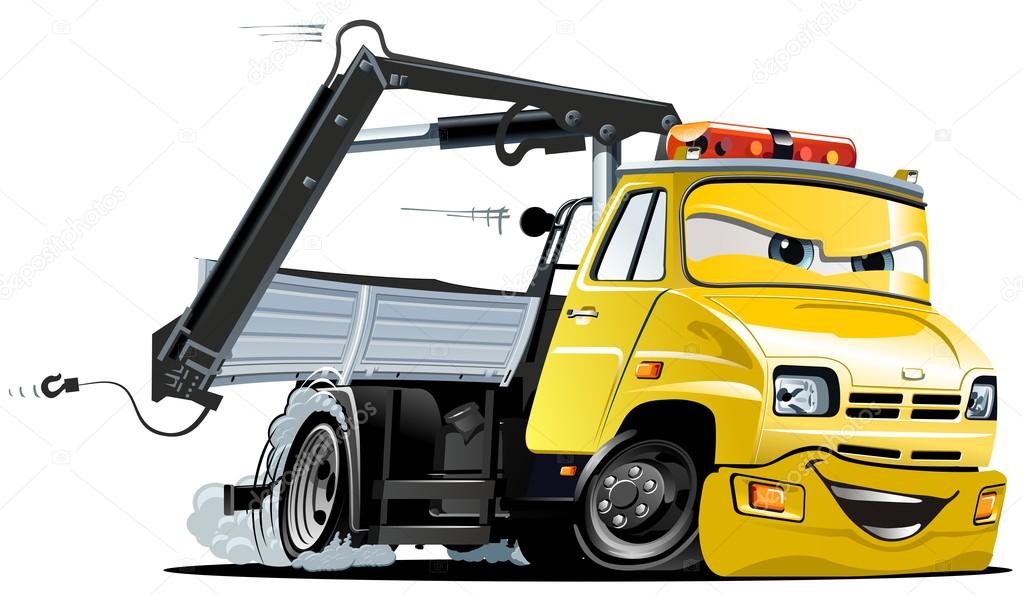 Tow truck cartoon images