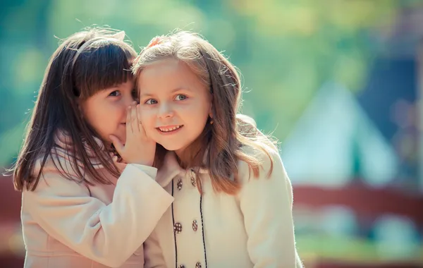 Girlfriends in park