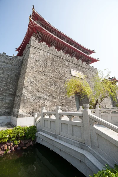 Reconstructed part of the old Chinese fortress