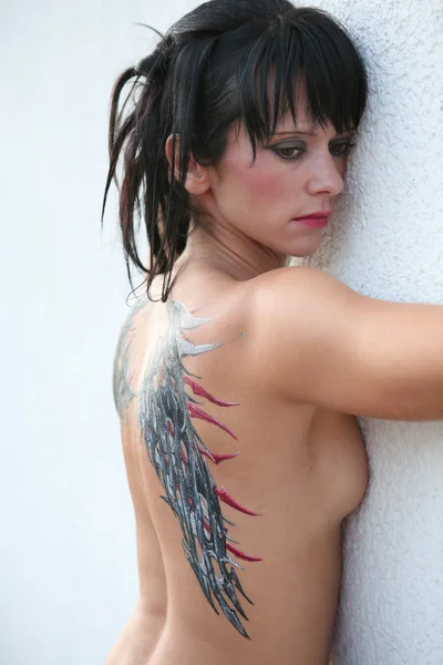 Sexy woman with body painting