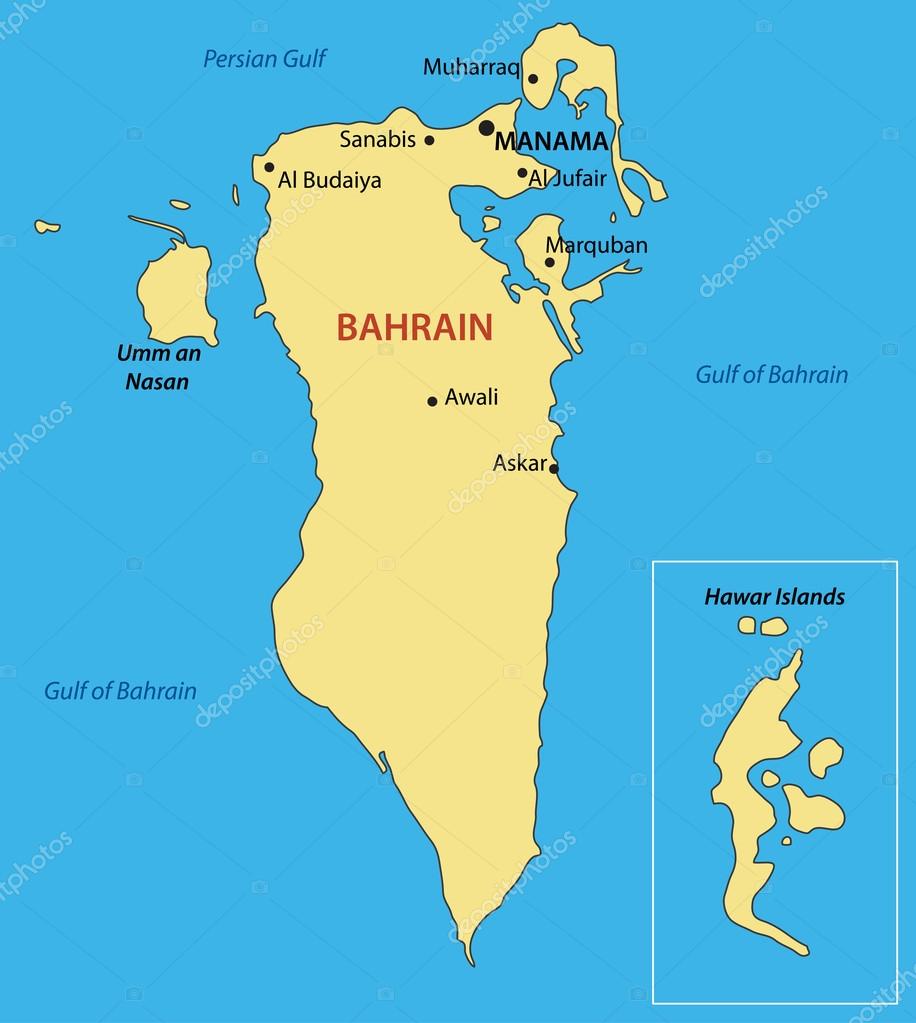 Street map Bahrain