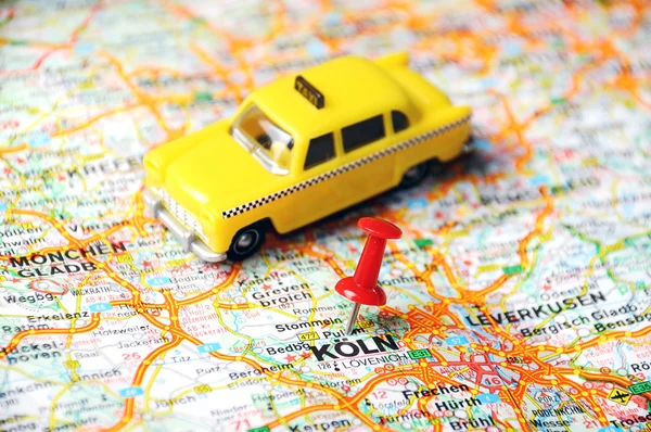 Koln ,Germany map taxi