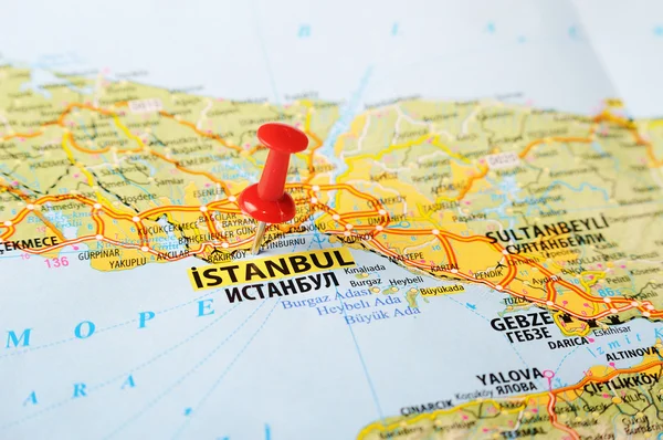 Istanbul ,Turkey  map