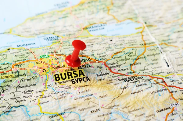 Bursa ,Turkey  map