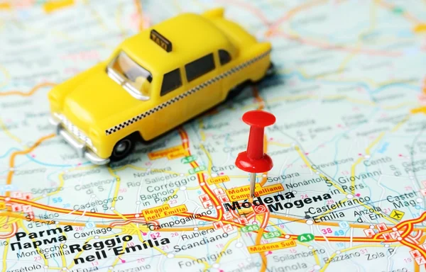 Modena  Italy map taxi