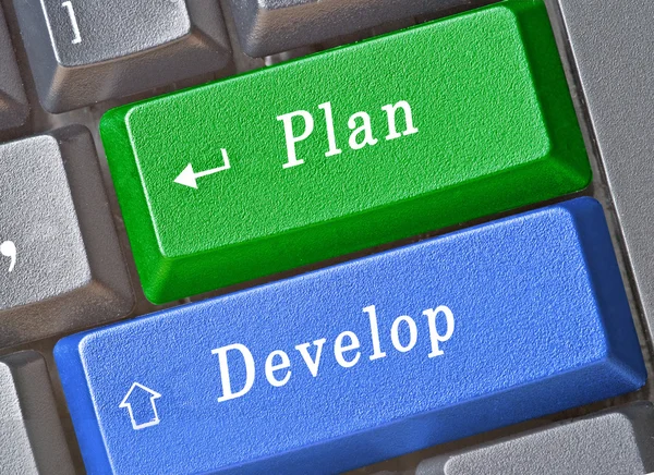 Key for plan and development
