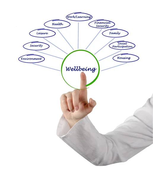 Diagram of wellbeing