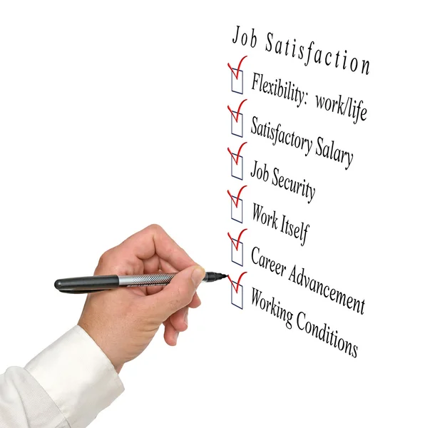 Job satisfaction list