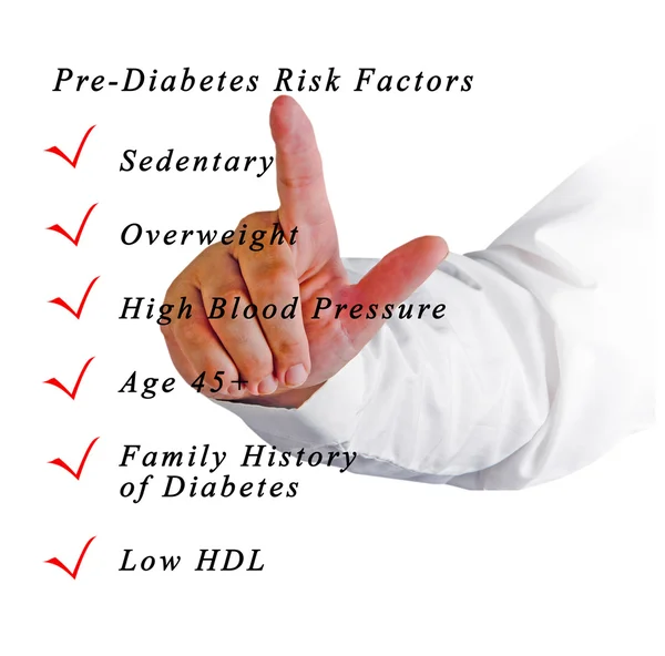 Pre-diabetes risk factors