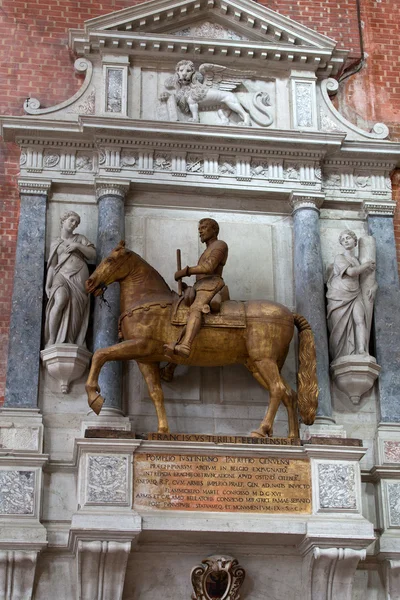 Medieval and Renaissance wall tombs in Santi Giovanni e Paolo, Venice,