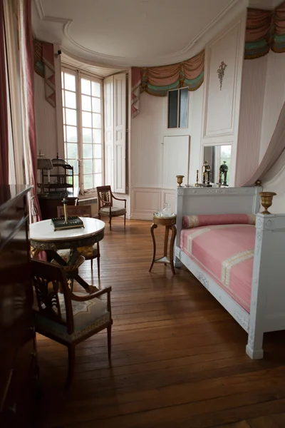 In style kept rooms in the castle Valencay. Loire Valley. France