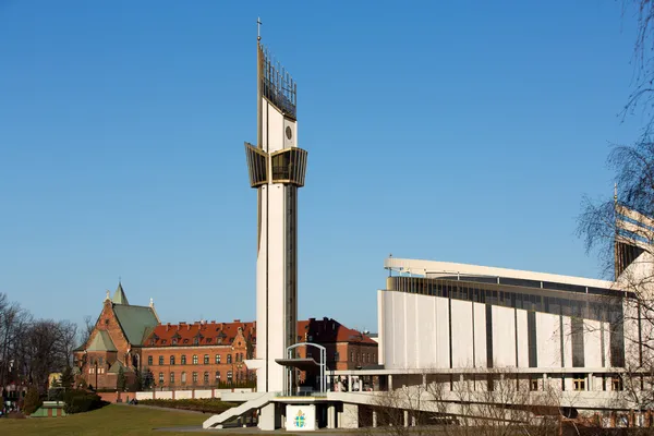 Cracow , Lagiewniki - The Divine Mercy Sanctuary, Roman Catholic basilica dedicated to Divine Mercy devotion, as the resting place of Saint Faustina Kowalska