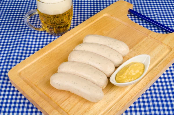 Beer and sausages