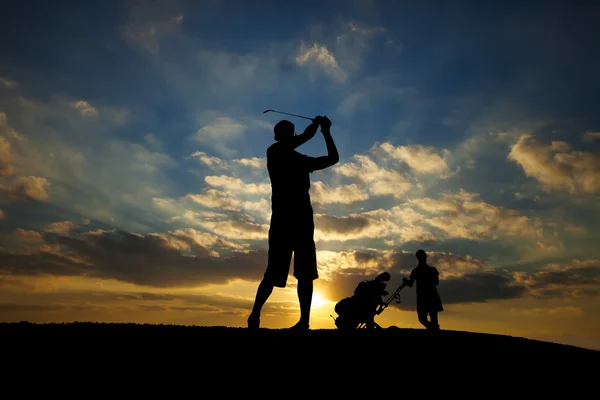 Golf Swing Silhouette