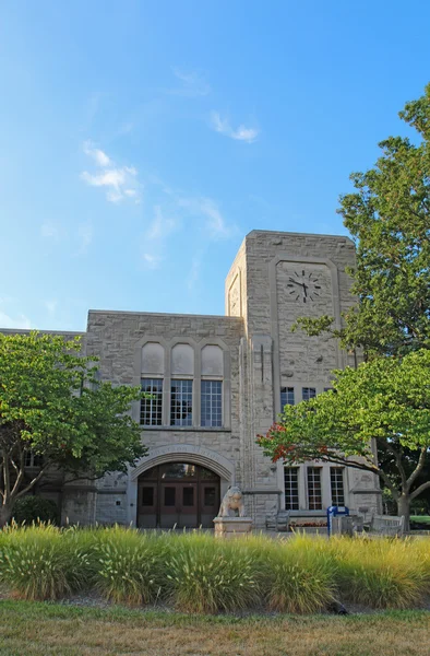 Atherton Union building on the Butler University campus vertical