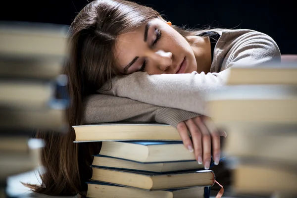 Sleeping student