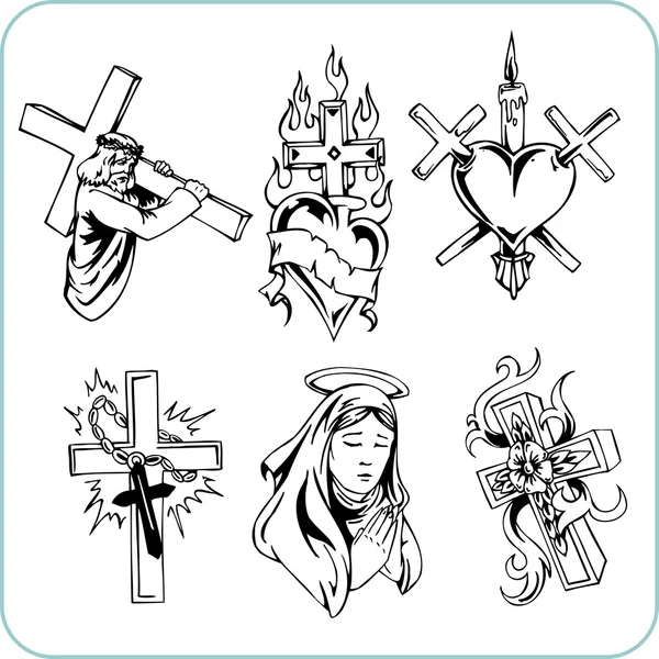 Christian Religion - vector illustration.