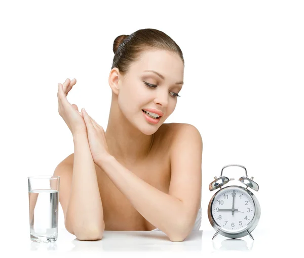 naked boobs kissing by man during sex the naked alarm clock