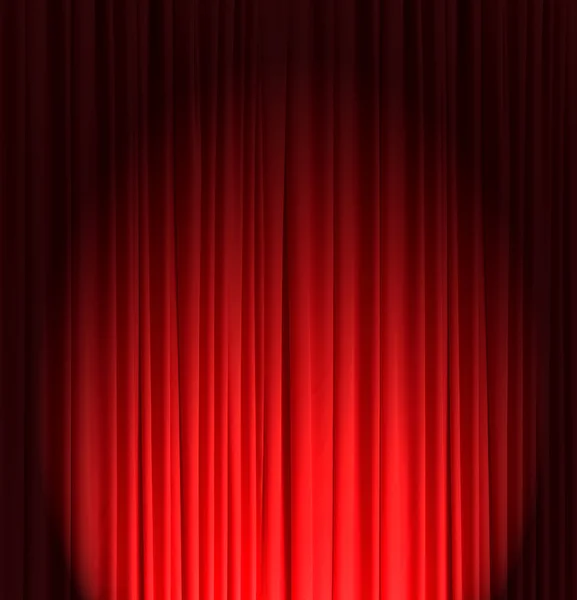 Red silk curtain background