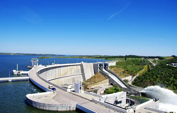 Barrage of Alqueva, Portugal